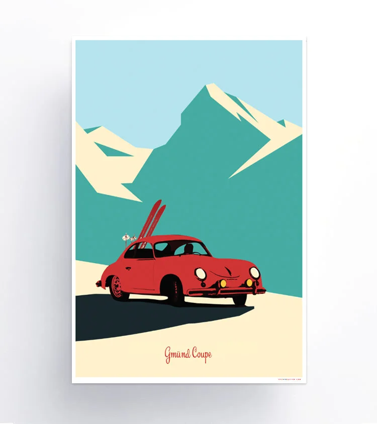 The Air Factor-Paper Posters The Alps Gmünd A coupe. Art Paper